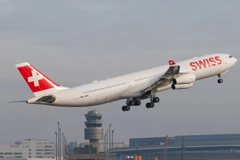 HB-JMI · Airbus A340-313X · LSZH