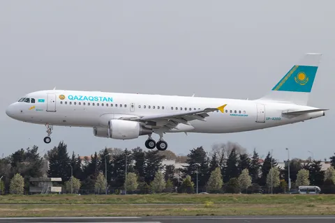 UP-A2001 · Airbus A320-214 ACJ Prestige · LTBA