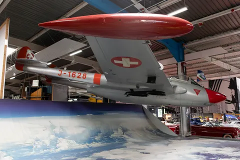 J-1628 · De Havilland DH-112 Venom FB.50 · Technik Museum Sinsheim