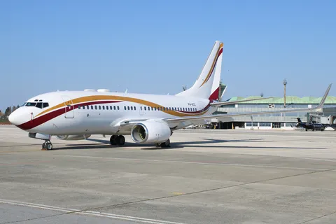 P4-ACC · Boeing 737-74Q(BBJ) · LTBA