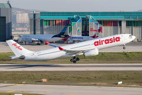 9M-XXY · Airbus A330-343 · LTFJ