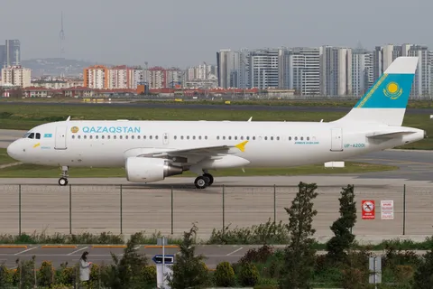 UP-A2001 · Airbus A320-214 ACJ Prestige · LTBA