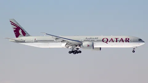 A7-BEX · Boeing 777-3DZ(ER) · LTFM