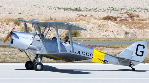 G-AJHU · DE HAVILLAND DH.82 TIGER MOTH · LTAV
